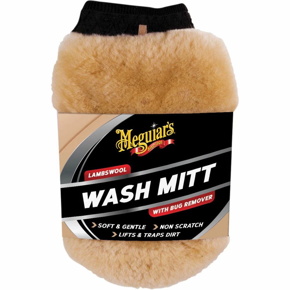 Meguiar's Lambswool Wash Mitt 3 Meguiar's Lambswool Wash Mitt