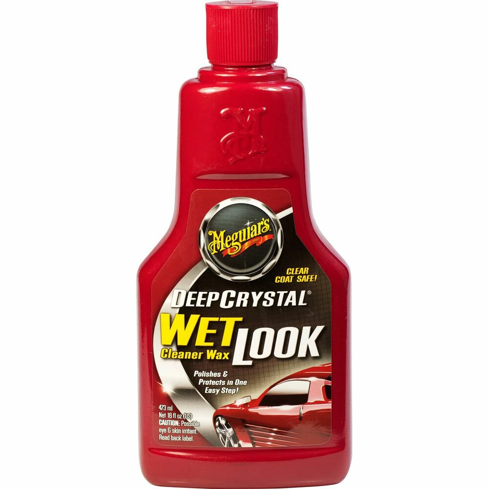 Meguiar's Wet Look Liquid Cleaner Wax 473mL 3 Meguiar's Wet Look Liquid Cleaner Wax 473mL