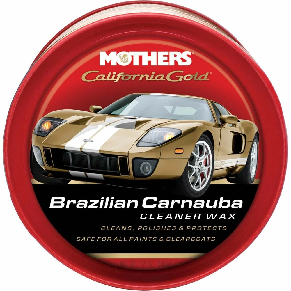 Mothers California Gold Brazilian Carnauba Cleaner Paste Wax 340g 3 Mothers California Gold Brazilian Carnauba Cleaner Paste Wax 340g