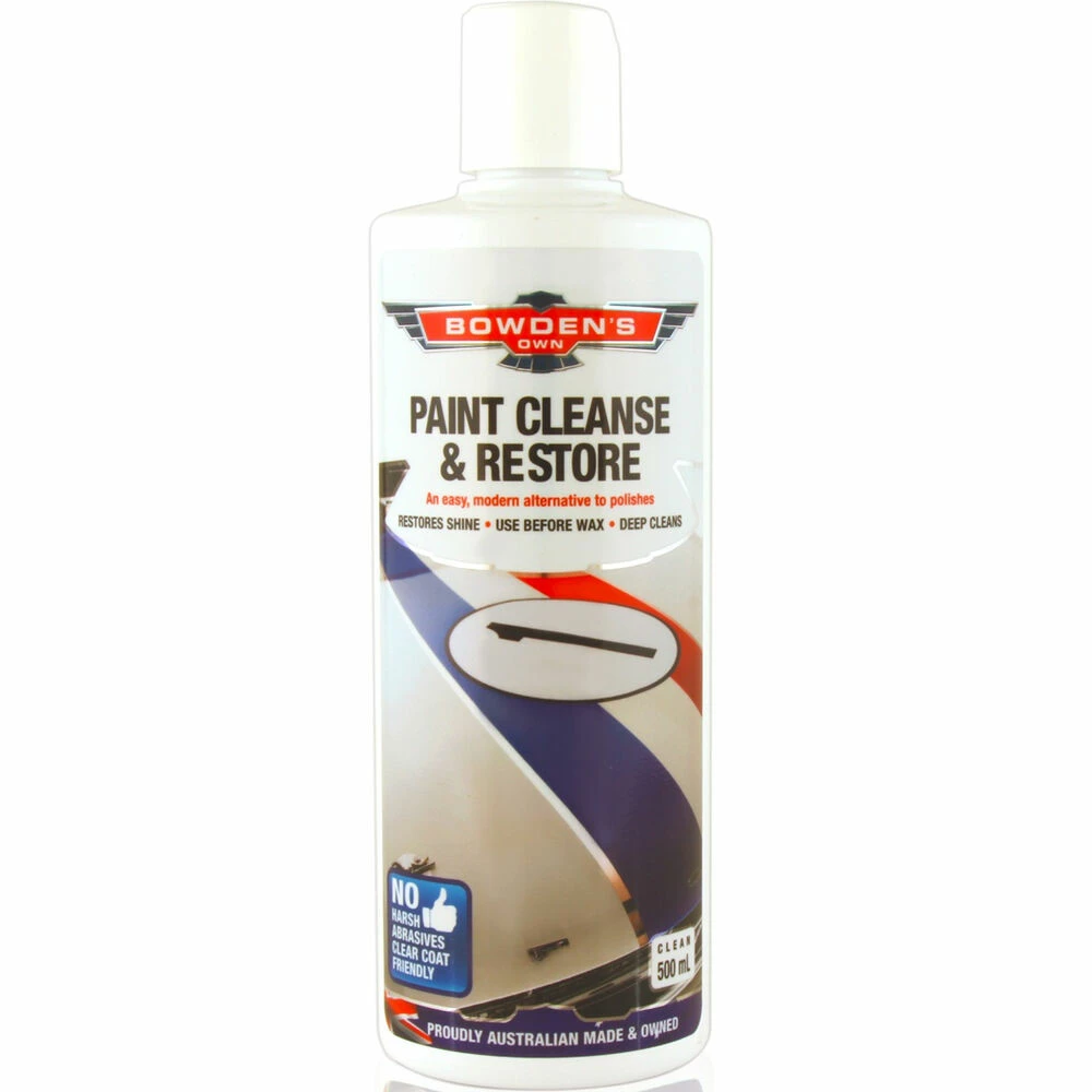 Bowden's Own Paint Cleanse And Restore Liquid Polish 500mL 3 Bowden's Own Paint Cleanse And Restore Liquid Polish 500mL