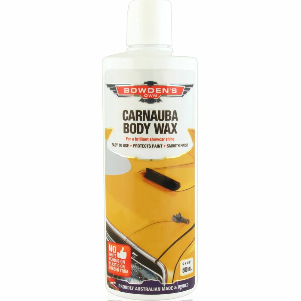 Bowden's Own Carnauba Body Liquid Wax 500mL 3 Bowden's Own Carnauba Body Liquid Wax 500mL