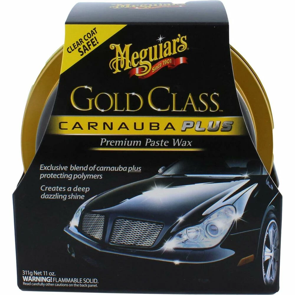 Meguiar's Gold Class Carnauba Paste Wax 311g 3 Meguiar's Gold Class Carnauba Paste Wax 311g