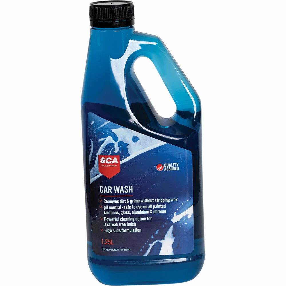 SCA Concentrate Car Wash 1.25 Litre 3 SCA Concentrate Car Wash 1.25 Litre