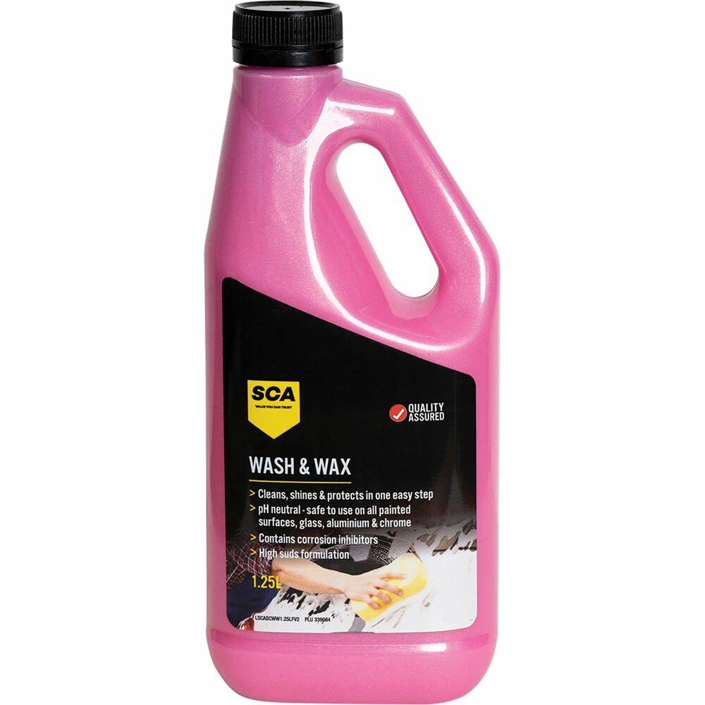 SCA Concentrate Wash & Wax 1.25 Litre 3 SCA Concentrate Wash & Wax 1.25 Litre