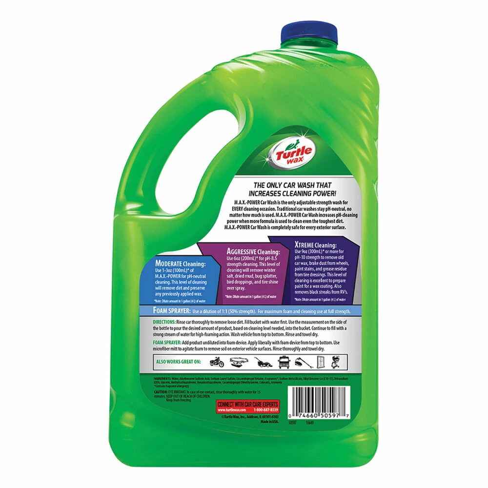 Turtle Wax Max-Power Wash 2.95 Litre 4 Turtle Wax Max-Power Wash 2.95 Litre - Image 2
