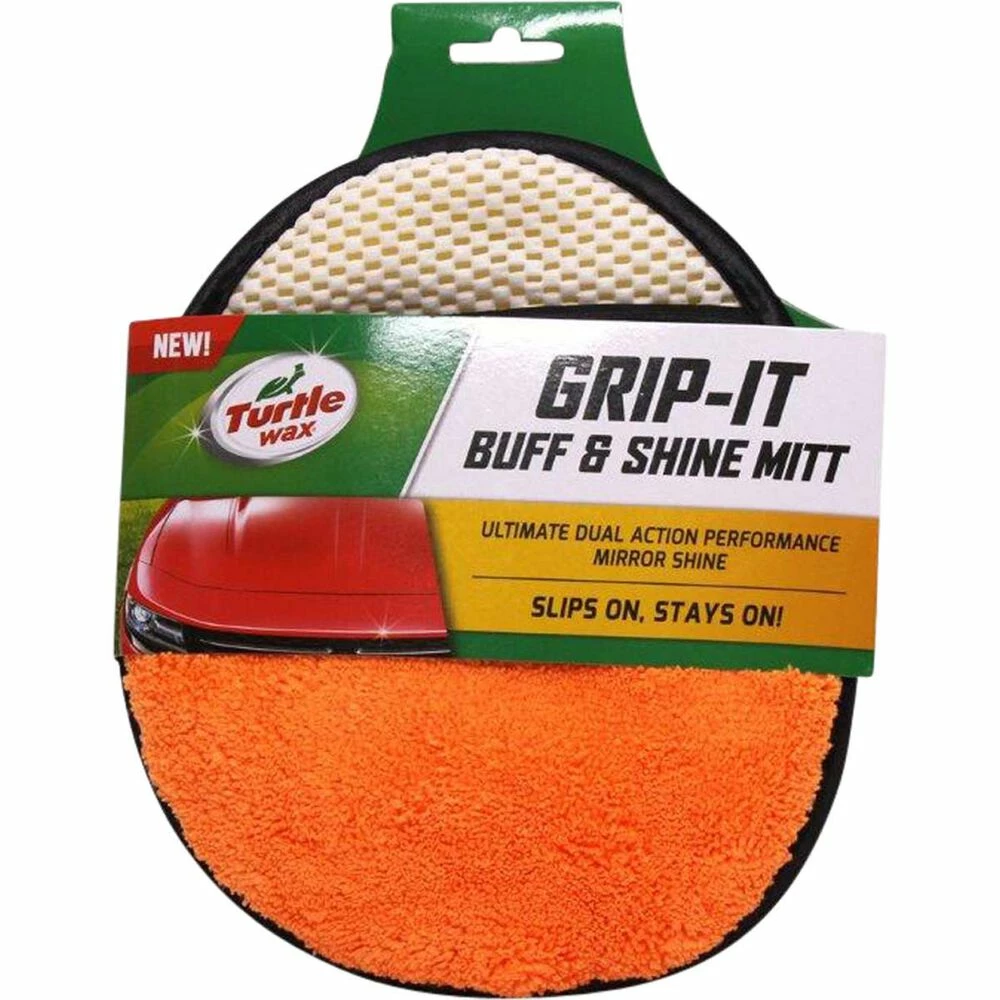 Turtle Wax Grip It Buff & Shine Mitt 3 Turtle Wax Grip It Buff & Shine Mitt