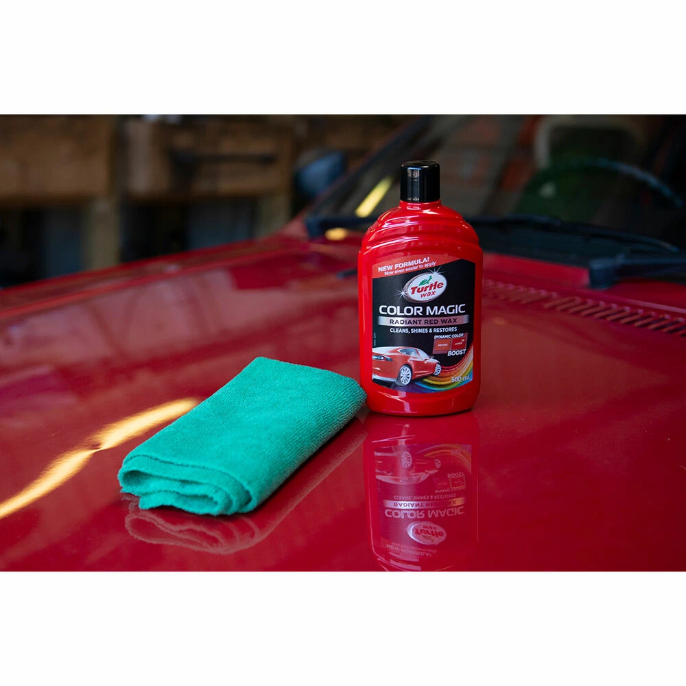 Turtle Wax Color Magic Polish Red 500mL 4 Turtle Wax Color Magic Polish Red 500mL - Image 2