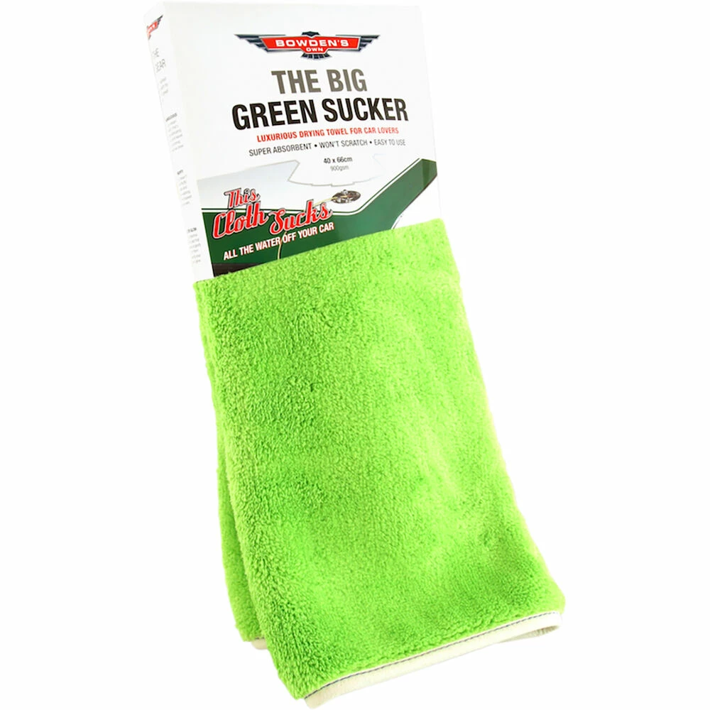 Bowden's Own Big Green Sucker Microfibre Towel 3 Bowden's Own Big Green Sucker Microfibre Towel
