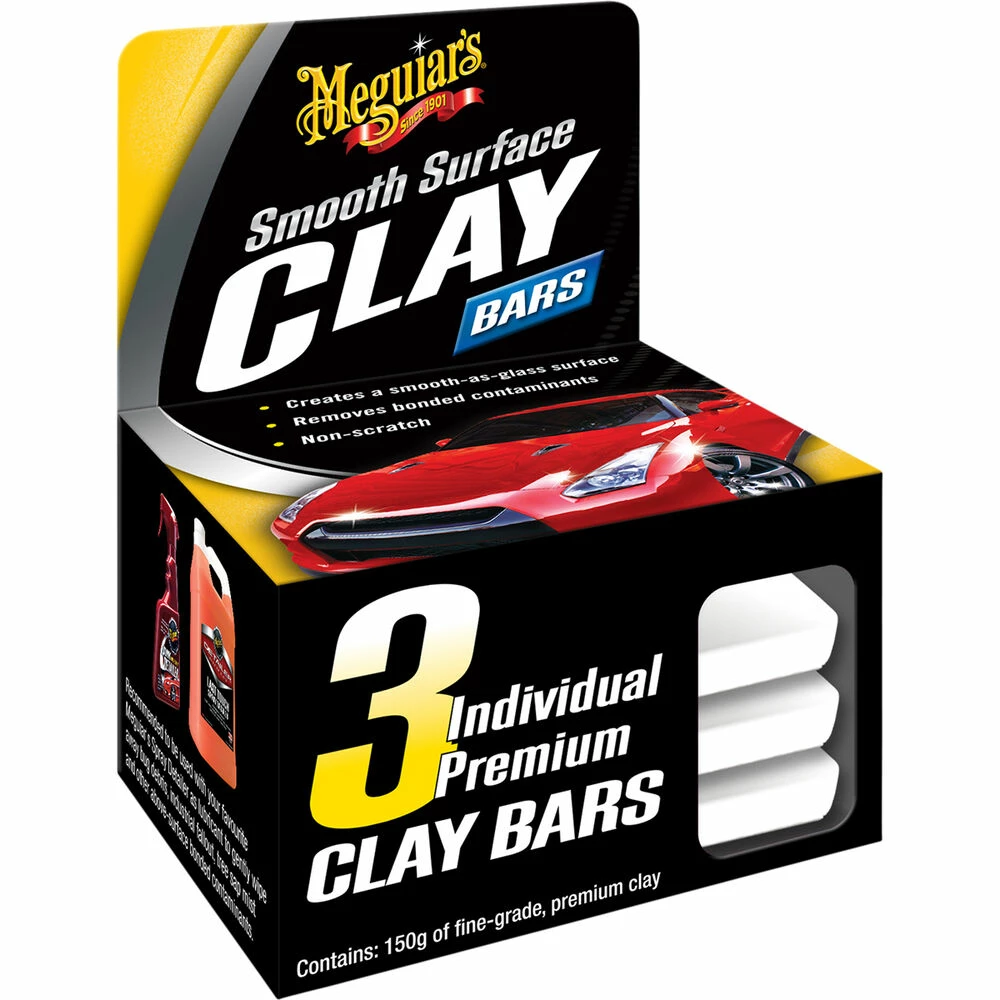 Meguiar's Clay Bar Kit 3 Piece 3 Meguiar's Clay Bar Kit 3 Piece