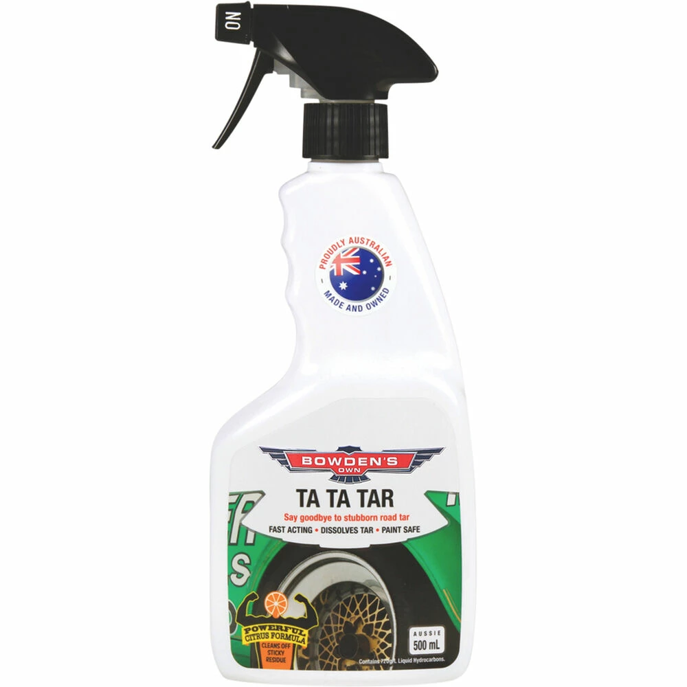 Bowden's Own Ta Ta Tar Remover 500mL 3 Bowden's Own Ta Ta Tar Remover 500mL