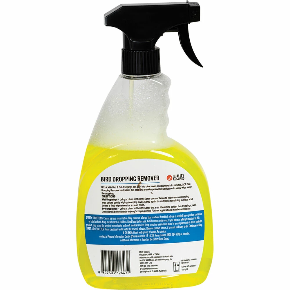 SCA Bird Dropping Remover 750mL 4 SCA Bird Dropping Remover 750mL - Image 2