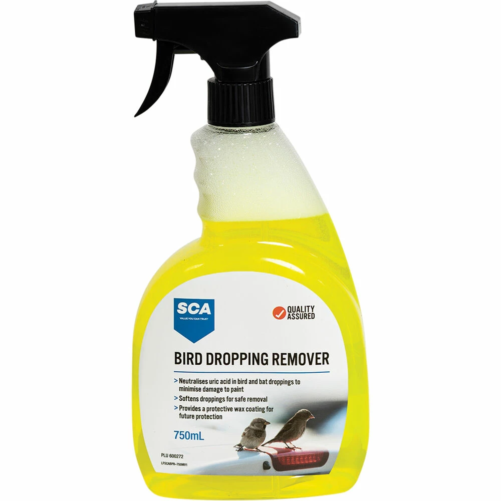 SCA Bird Dropping Remover 750mL 3 SCA Bird Dropping Remover 750mL