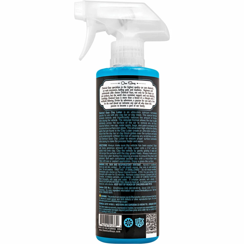 Chemical Guys Clay Luber Synthetic Lubricant 473mL 4 Chemical Guys Clay Luber Synthetic Lubricant 473mL - Image 2