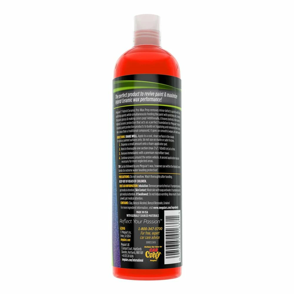 Meguiar's Hybrid Ceramic Pre Wax Prep 473mL 4 Meguiar's Hybrid Ceramic Pre Wax Prep 473mL - Image 2