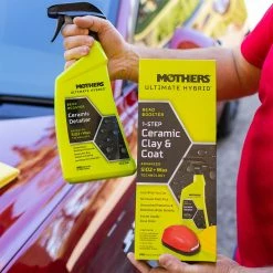 Mothers Ultimate Hybrid 1-Step Ceramic Clay & Coat 657260 10 Mothers Ultimate Hybrid 1-Step Ceramic Clay & Coat 657260 -Wash & Dry Shop SCA 654181 01 hi res