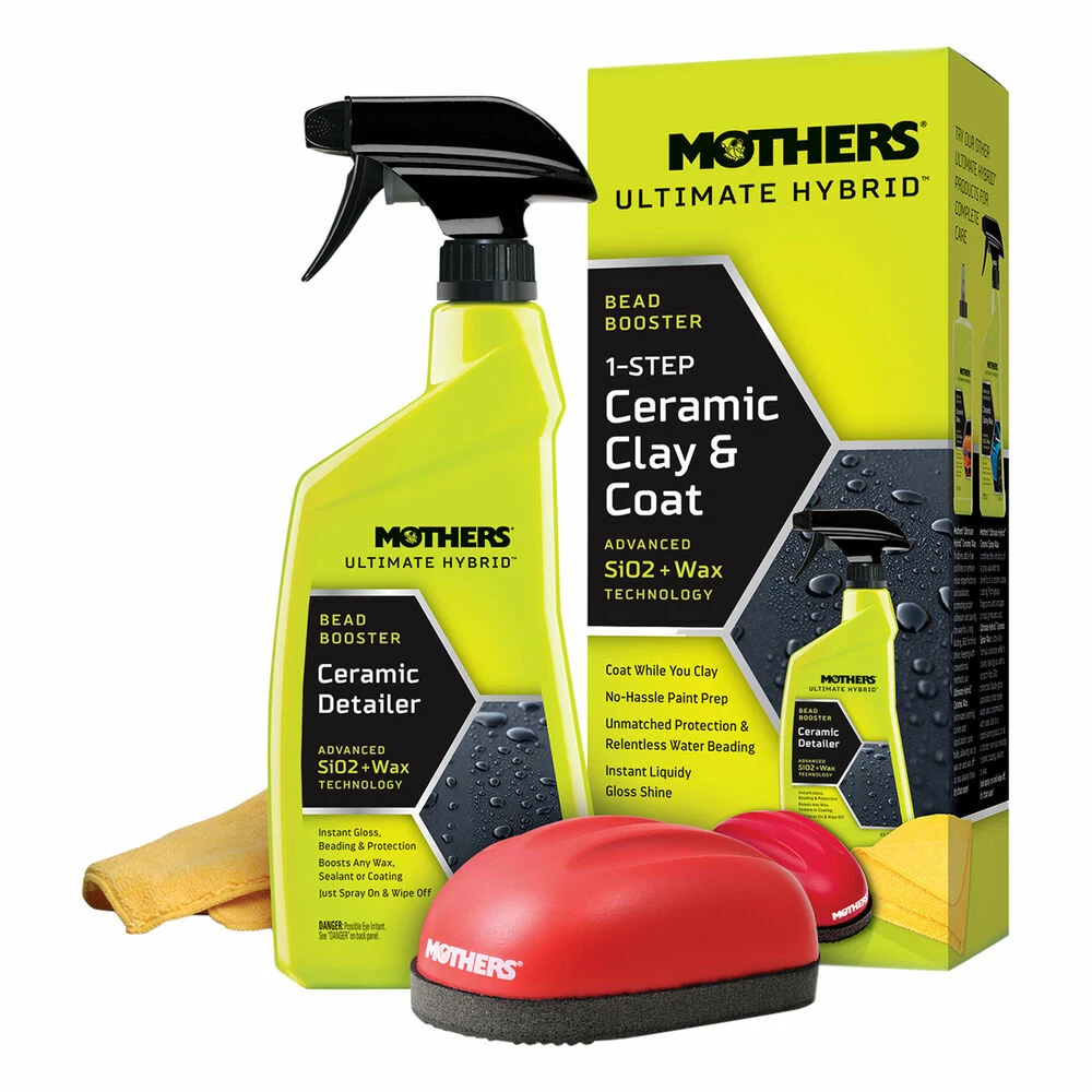 Mothers Ultimate Hybrid 1-Step Ceramic Clay & Coat 657260 3 Mothers Ultimate Hybrid 1-Step Ceramic Clay & Coat 657260