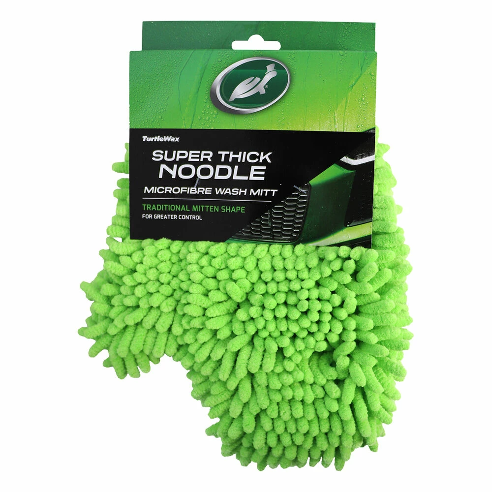 Turtle Wax Super Thick Noodle Microfibre Wash Mitt 4 Turtle Wax Super Thick Noodle Microfibre Wash Mitt - Image 2