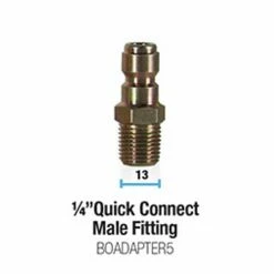 Bowden's Own Snow Cannon Adaptor - 1/4" Quick Connect, BOADAPTER5