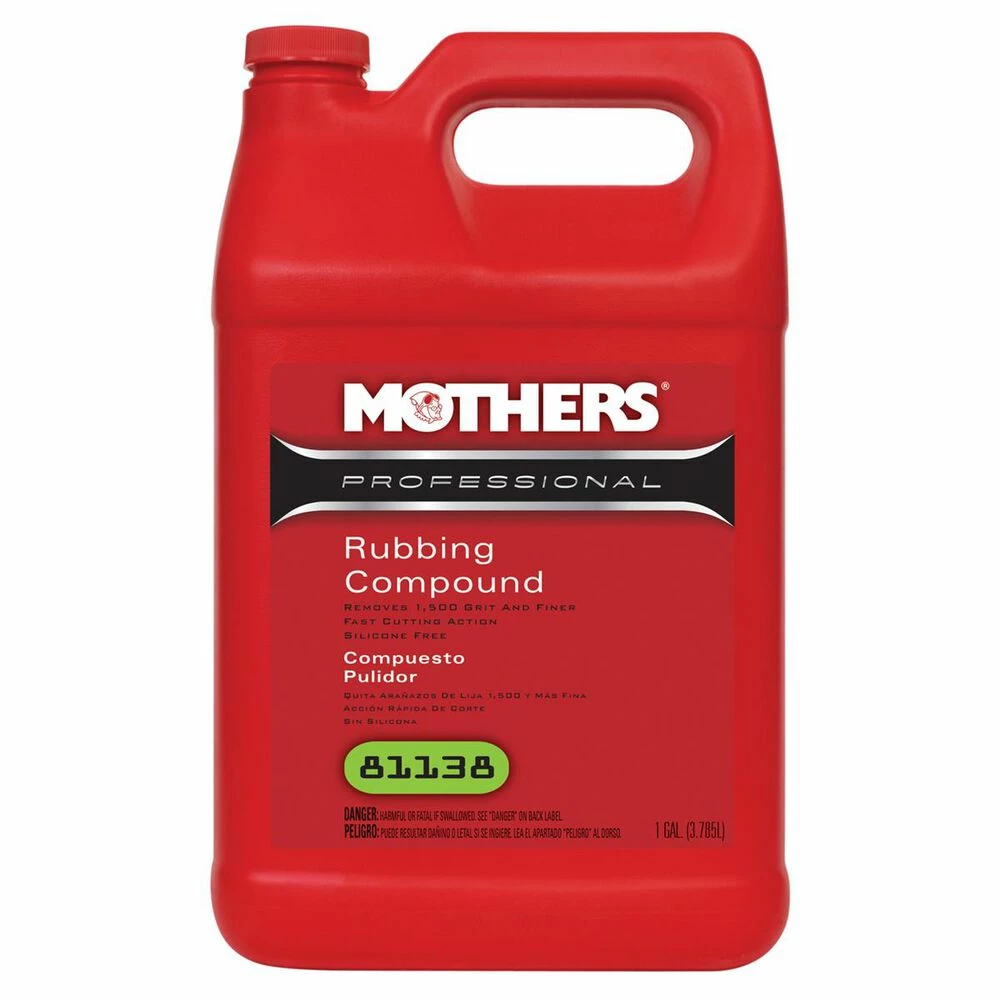 Mothers Professional Rubbing Compound - 3.785 Litre 3 Mothers Professional Rubbing Compound - 3.785 Litre