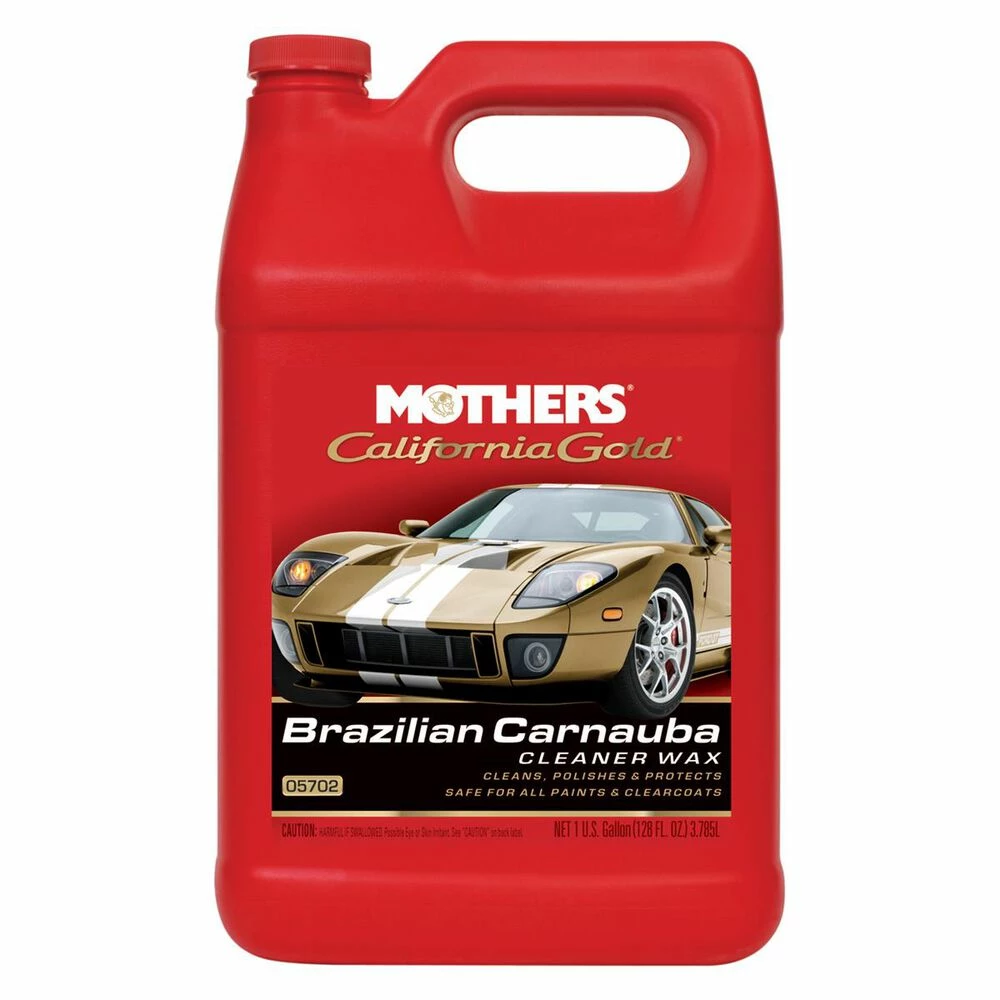Mothers California Gold Brazilian Carnauba Cleaner Wax - 3.78L, 655702 3 Mothers California Gold Brazilian Carnauba Cleaner Wax - 3.78L, 655702