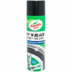 Turtle Wax Wet 'N' Black Tyre Shine 375g