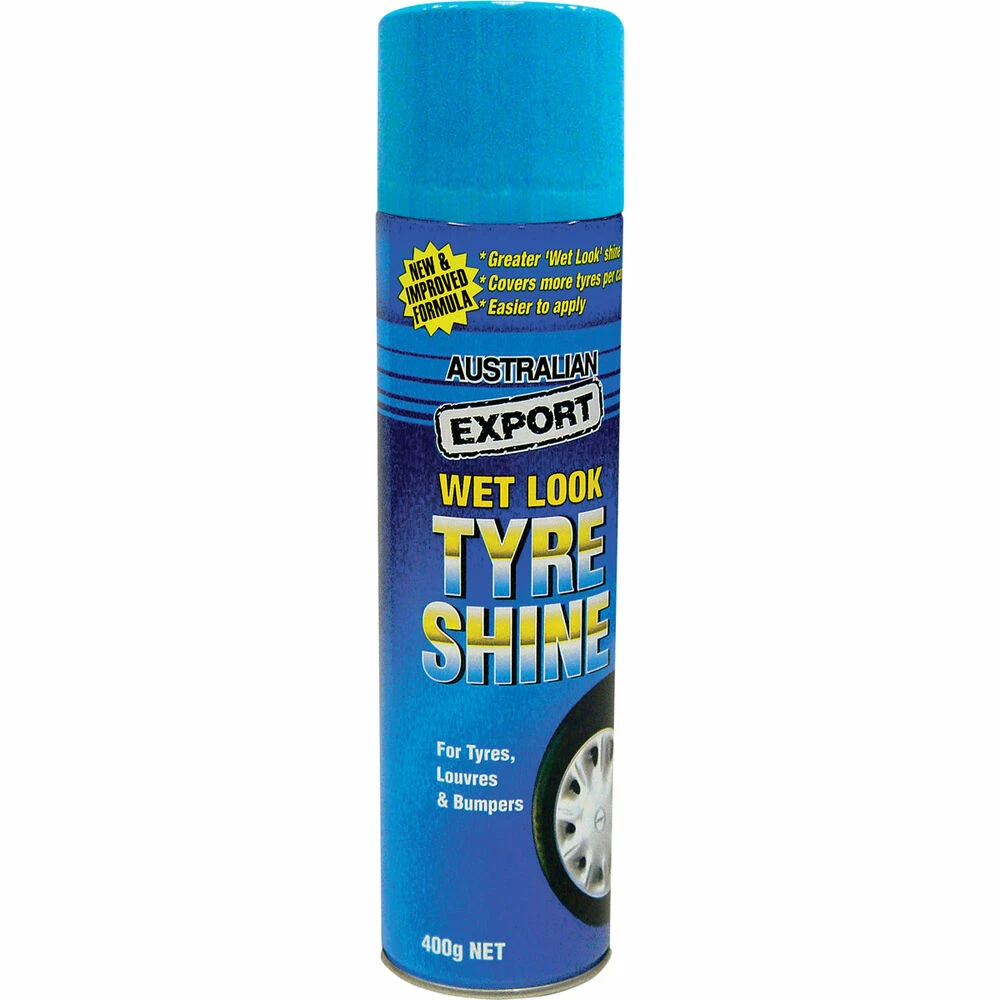 Export Wet Look Aerosol Tyre Shine 400g 3 Export Wet Look Aerosol Tyre Shine 400g