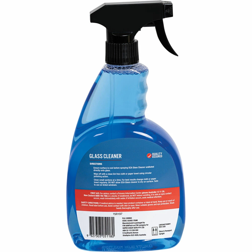 SCA Glass Cleaner 750mL 4 SCA Glass Cleaner 750mL - Image 2