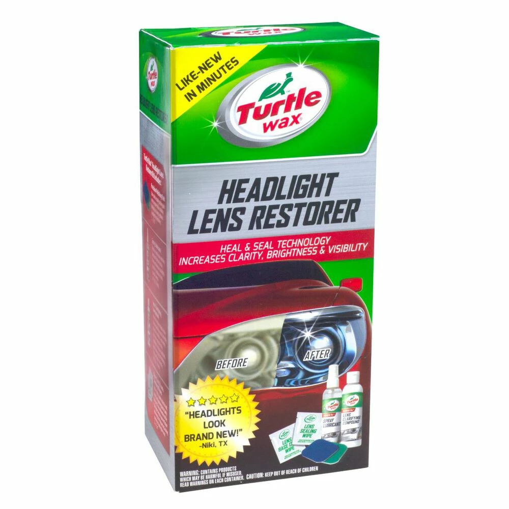 Turtle Wax Headlight Restorer Kit 4 Turtle Wax Headlight Restorer Kit - Image 2