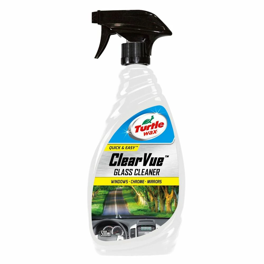 Turtle Wax ClearVue Glass Cleaner 500mL 3 Turtle Wax ClearVue Glass Cleaner 500mL