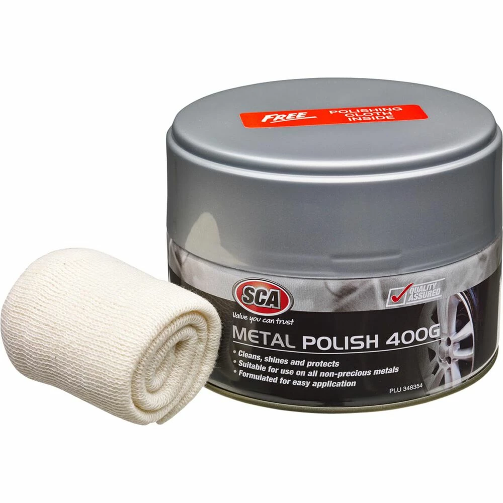 SCA Metal Polish 400g 3 SCA Metal Polish 400g