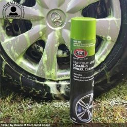 SCA Supreme Green Foaming Wheel Cleaner 500g -Wash & Dry Shop SCA 360981 02 hi res