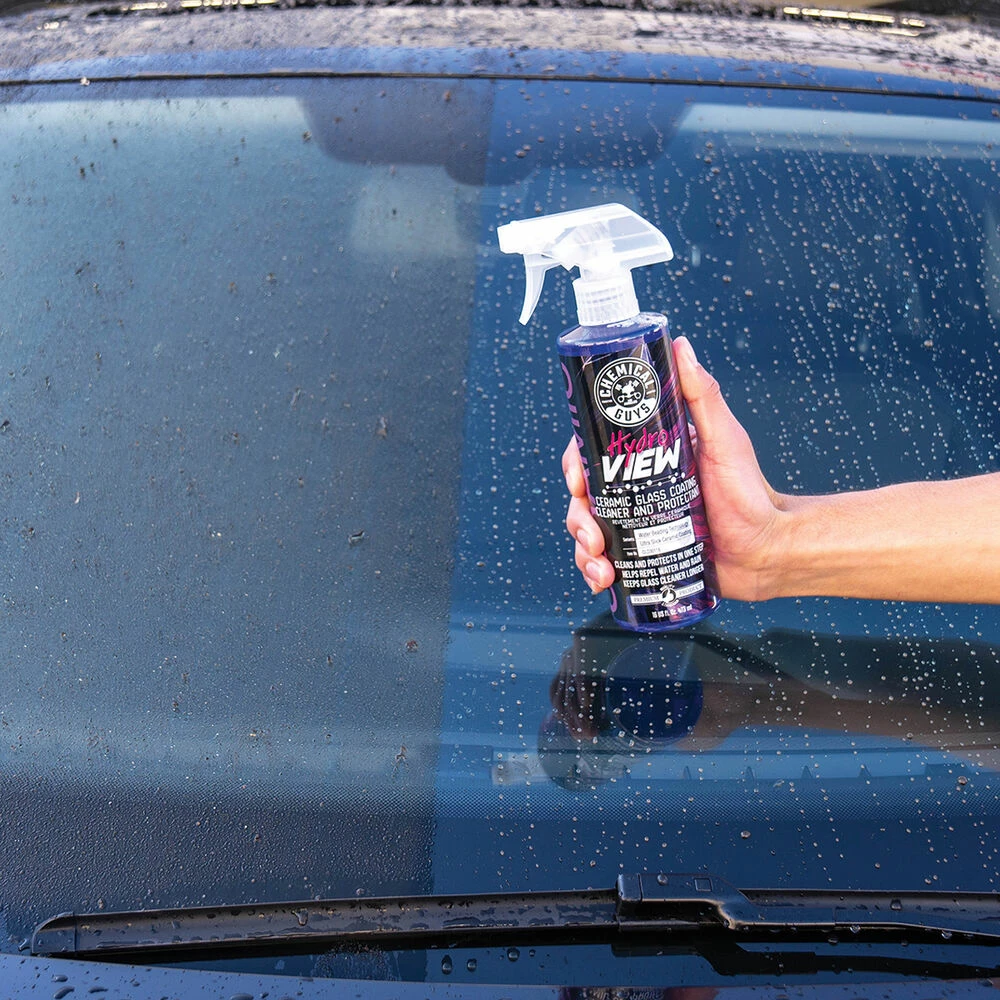 Chemical Guys HydroView Glass Cleaner & Coating 473mL 5 Chemical Guys HydroView Glass Cleaner & Coating 473mL - Image 3