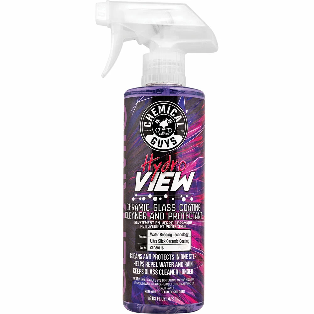 Chemical Guys HydroView Glass Cleaner & Coating 473mL 3 Chemical Guys HydroView Glass Cleaner & Coating 473mL