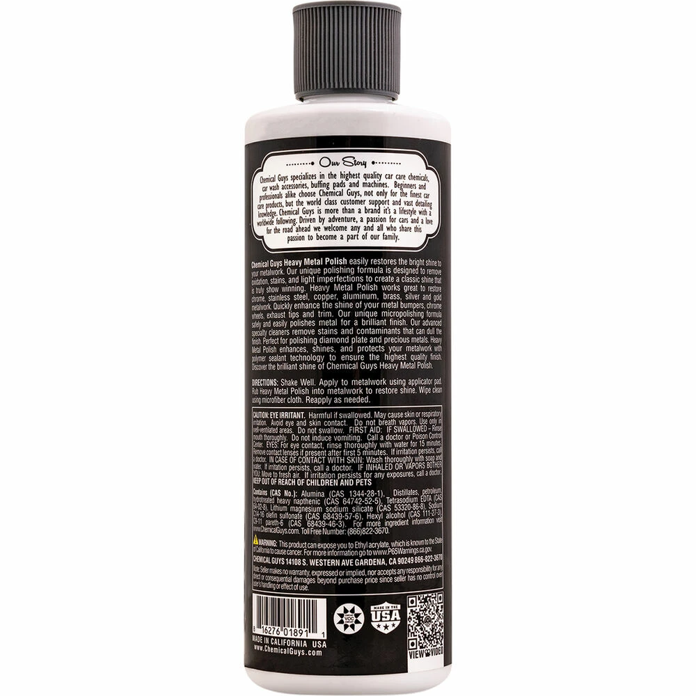 Chemical Guys Heavy Metal Polish 473mL 4 Chemical Guys Heavy Metal Polish 473mL - Image 2