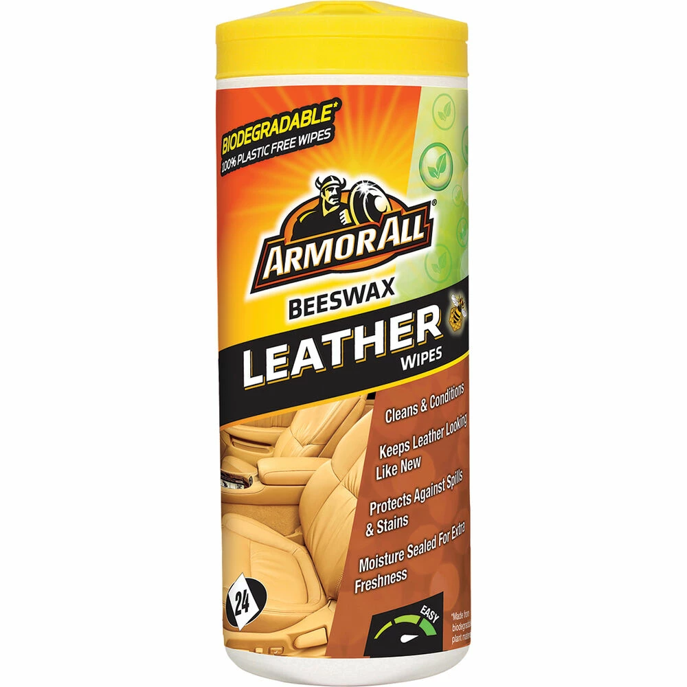 Armor All Leather Wipes 24 Pack 3 Armor All Leather Wipes 24 Pack