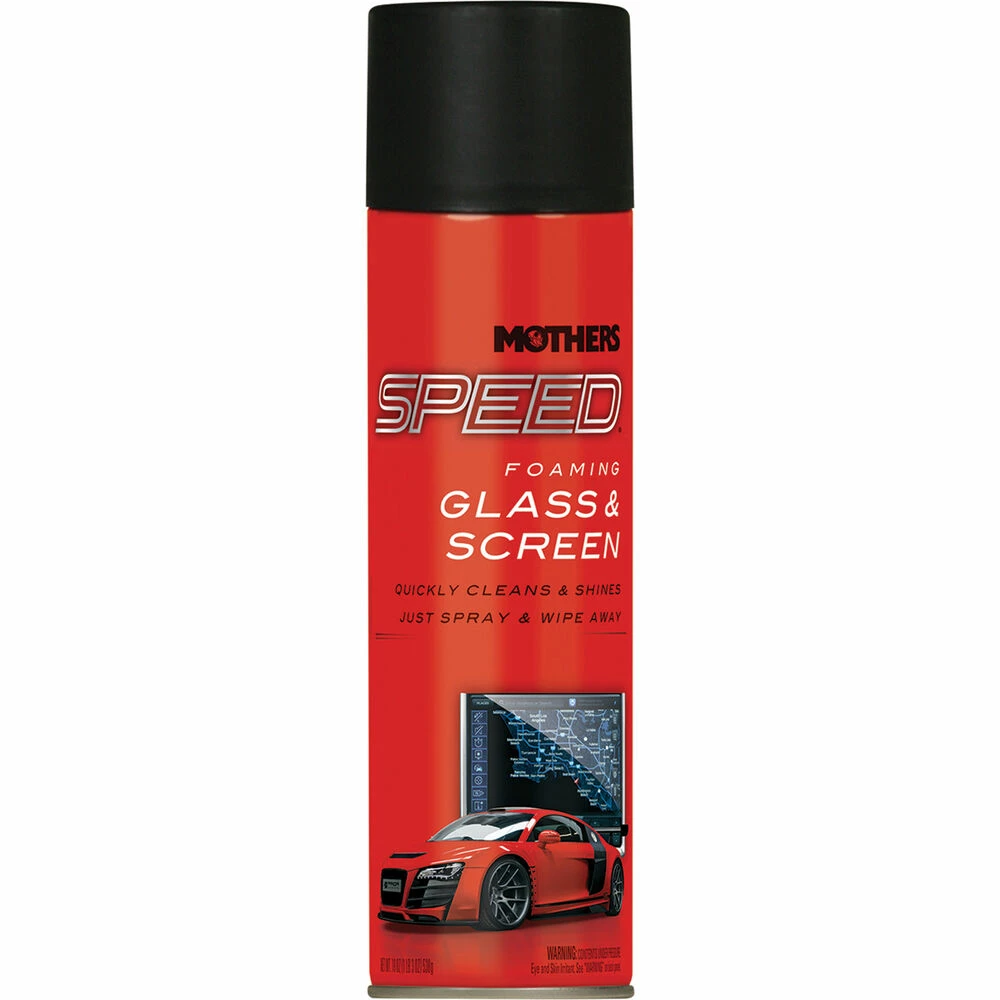 Mothers Speed Foaming Glass & Screen Cleaner 538g 3 Mothers Speed Foaming Glass & Screen Cleaner 538g