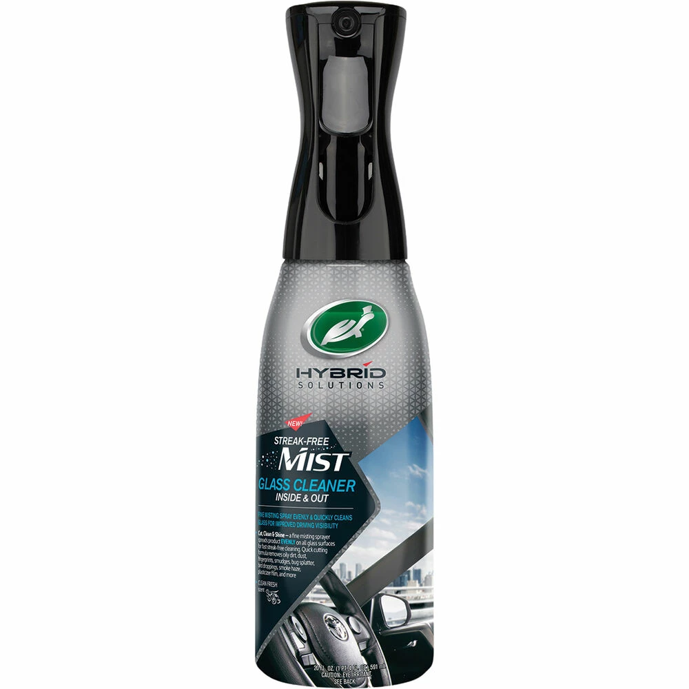 Turtle Wax Hybrid Solutions Streak Free Mist Glass Cleaner 591mL 3 Turtle Wax Hybrid Solutions Streak Free Mist Glass Cleaner 591mL