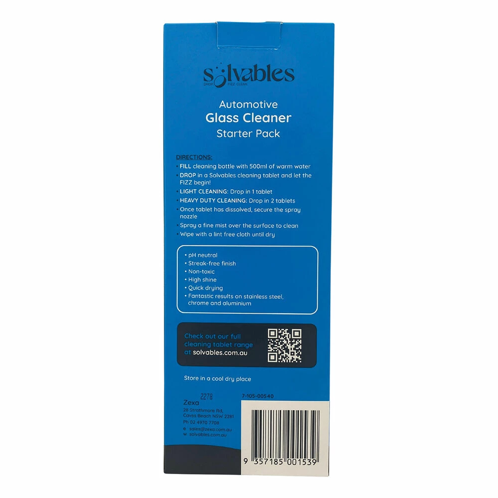 Solvables Glass Cleaner Starter Pack 5 Solvables Glass Cleaner Starter Pack - Image 3
