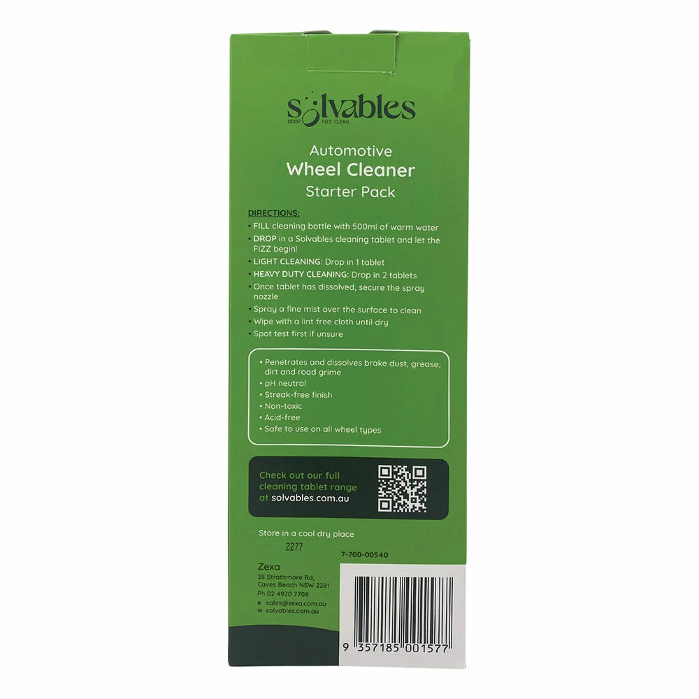 Solvables Wheel Cleaner Starter Pack 5 Solvables Wheel Cleaner Starter Pack - Image 3