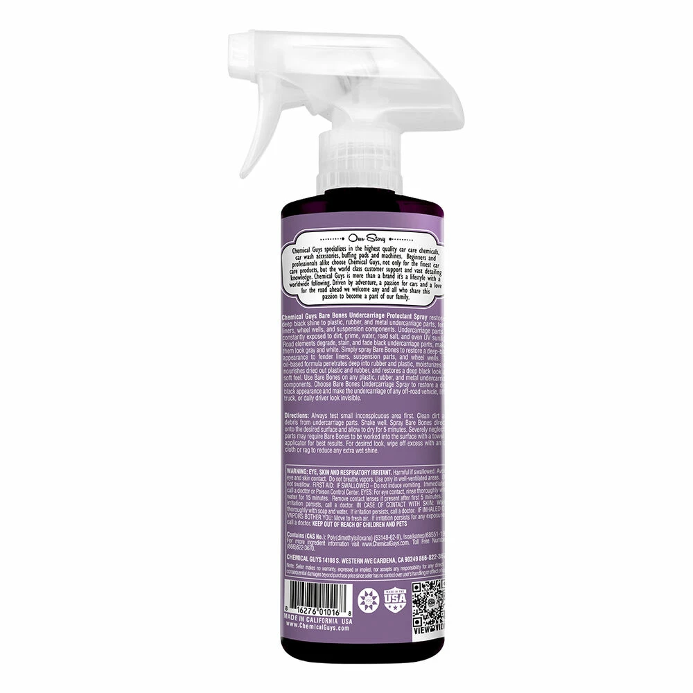 Chemical Guys Bare Bones Undercarriage Protectant 473mL 4 Chemical Guys Bare Bones Undercarriage Protectant 473mL - Image 2