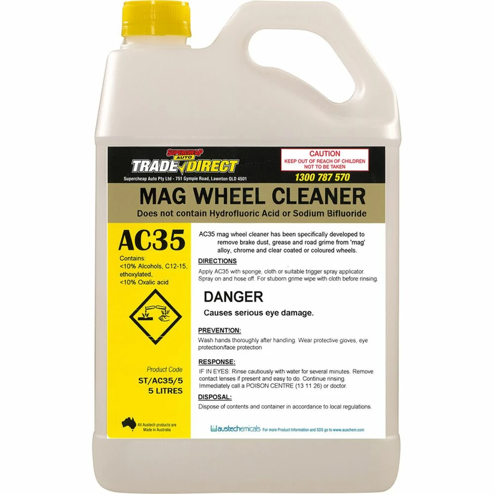 Trade Direct Mag Wheel Cleaner Bottle - 5L 3 Trade Direct Mag Wheel Cleaner Bottle - 5L
