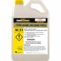 Trade Direct Water Based Tyre Shine (Non Silicone) Bottle - 5L